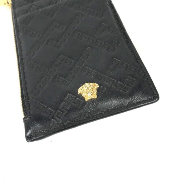VERSACE Wallet Coin Compartment Medusa Fragment case coin purse - Picture 10 of 11